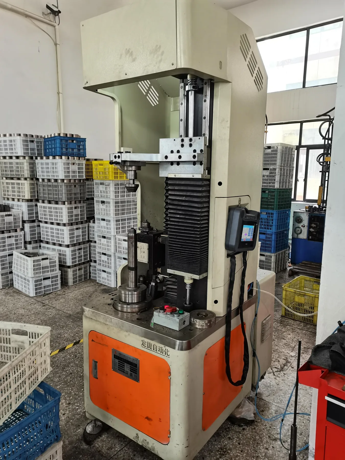 HCUP factory documentation and capability photo